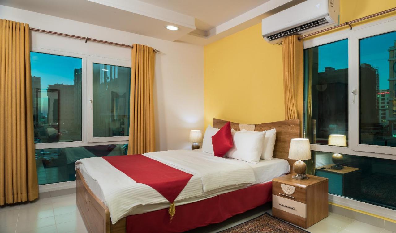 Al Manaf Hotel Suites Muskat Bagian luar foto