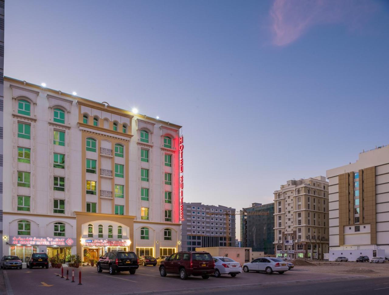 Al Manaf Hotel Suites Muskat Bagian luar foto